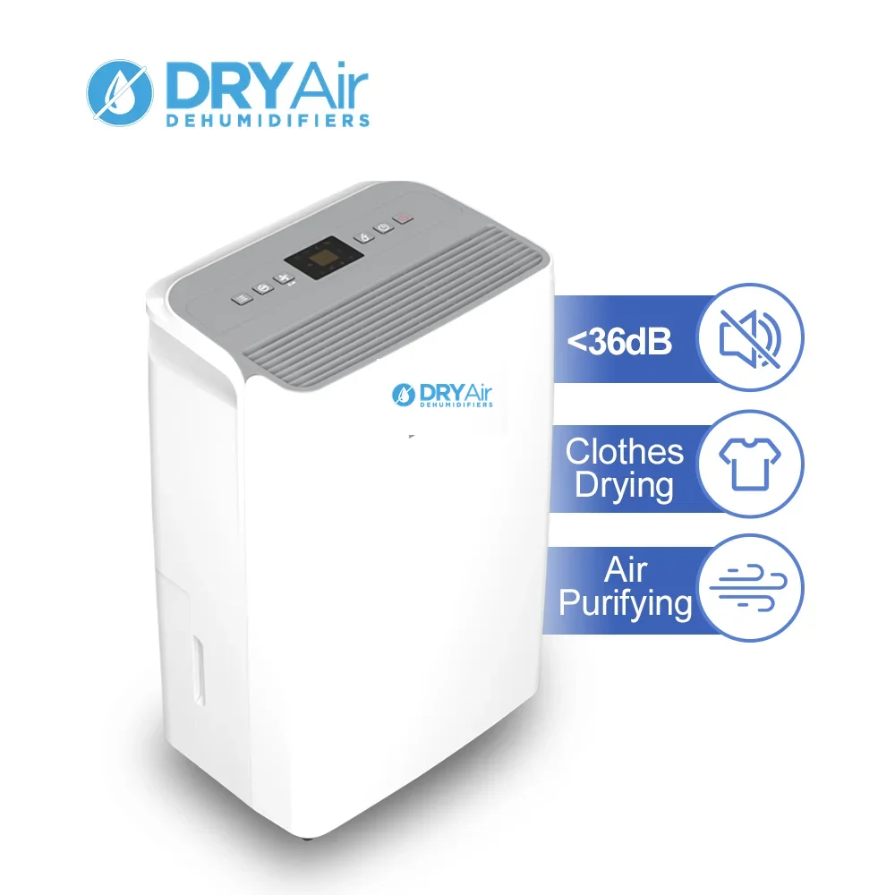 DA-12LC DryAir Dehumidifier in a styled interior